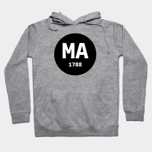 Massachusetts | MA 1788 Hoodie